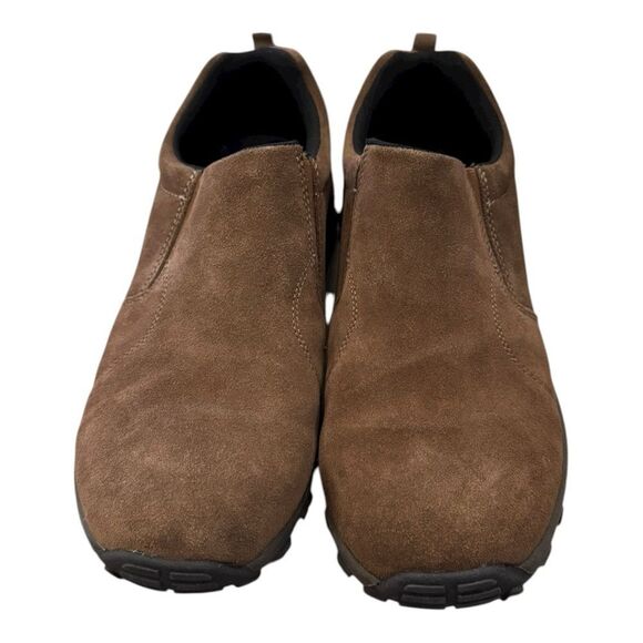 Bearpaw Men’s “Max” Brown Suede Leather Slip-on Shoes with Box 11